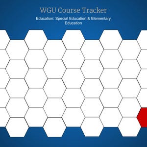 WGU Sonderpädagogik & Grundbildung Kurs-Tracker