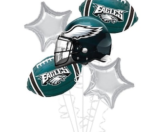 Philadelphia Eagles balloon bouquet