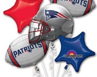 New England Patriots    balloon bouquet