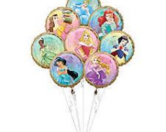 Disney princess bundle   balloon bouquet