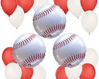 Baseball   balloon bouquet kit