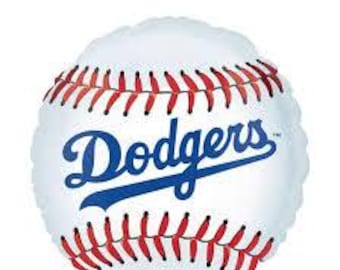 Los angeles dodgers  baseball balloon