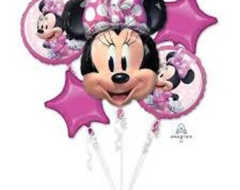 Ramo de globos de Minnie Mouse