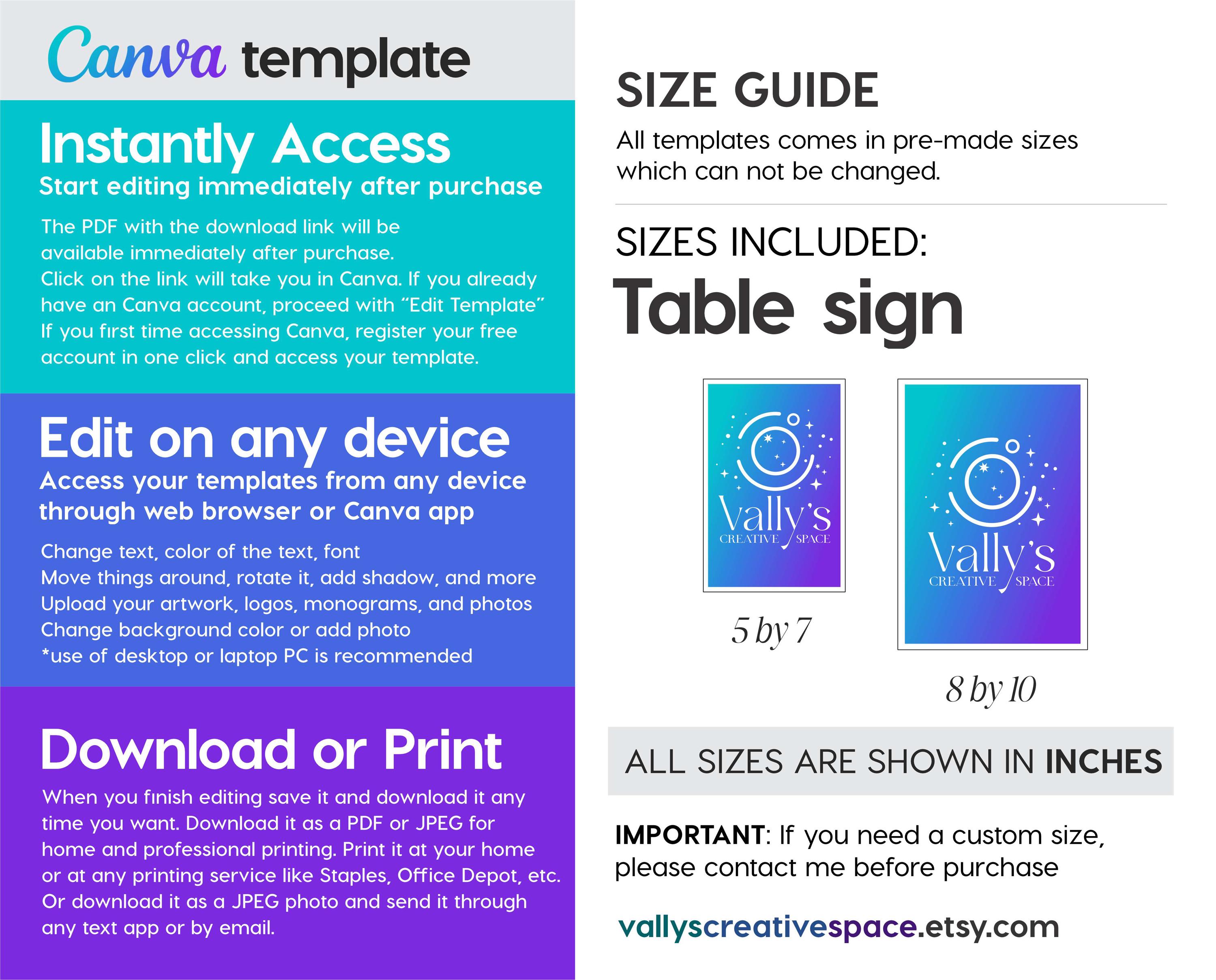 Diaper Raffle Sign: Blue Jean Denim & Gingham Editable Template #bj026 ...