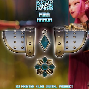 Mira Cosplay Armor and Accessories 3D Printer Files DIGITAL Product