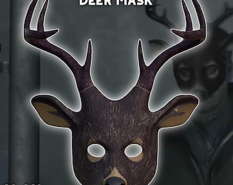 Cult of the Tree Deer Cosplay Mask Alan Wake 2 3D Printer Files Digital Product