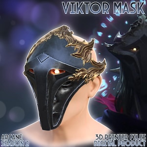 Viktor Hexform Mask/Helmet 3D Printer Files Digital Product