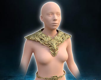 Fantasy Sorcerers Robe Armor Baldurs Gate 3 3D Printer Files Digital Product