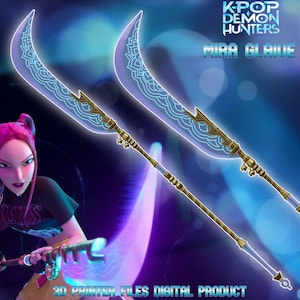 Mira Cosplay Glaive 3D Printer Files Digital Product