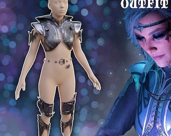 Fantasy Isobel Cosplay Armor Baldurs Gate 3 3D Printer Files Digital Product