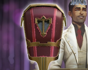 Jayce Shoulder Pads Arcane 3D Printer Files Digital Product