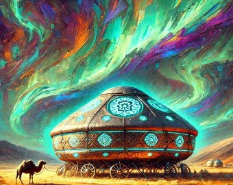 Modern artistic painting