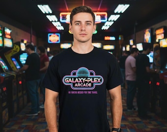 Retro Arcade T-Shirt, different Colors, Size S-2XL