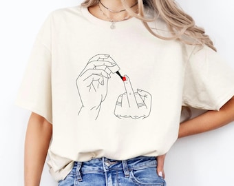 Sassy & Confident T-Shirt, Polished Fingernail, S–2XL: different colors