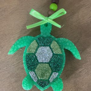 Turtle Car Freshie || Turtle Car Air Freshener