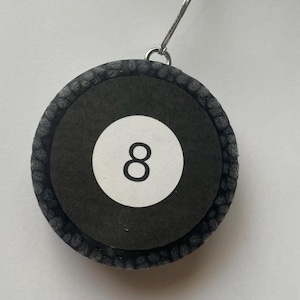 8 Ball Car Freshie || 8 Ball Air Freshener