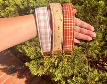Keychain wristlet strap / gold key fob wristlet / keychain wristlet lanyard / wristband variety / loop keychain / cute lanyard / wristlet