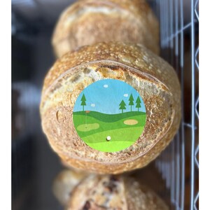 FATHERS DAY Edible Wafer Paper- Includes 1 edible image - Sourdough edible image-  golf edible image