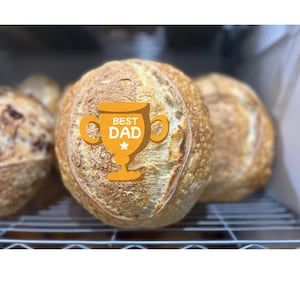 Best dad Edible Wafer Paper- Includes 1 edible image - Sourdough edible image-  happy Father’s Day edible image