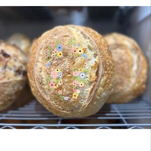 Easter cross  Wafer Paper- Includes 1 edible image - Sourdough edible image-  happy Easter
