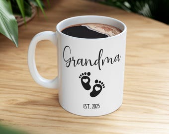 Grandma cute  Mug | Gift for Grandma | Mother Day Coffee Cup | Sentimental Family Gift