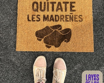 Felpudo personalizado con nombre | Felpudo original para entrada | Regalo personalizado para casa