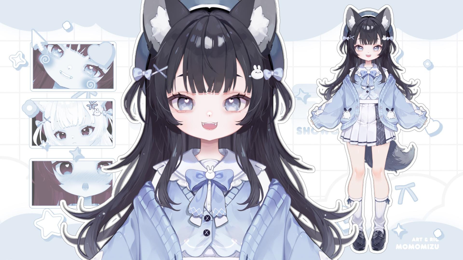 狼*狐様 新品未使用 VTuber 伊東ライフ 牛くんぬいぐるみ リアルボイスIC付き狼の遠吠えマスコット | SAIL's shop