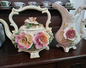 Capodimonte - Set of four vases, dating from 1945 - 1950