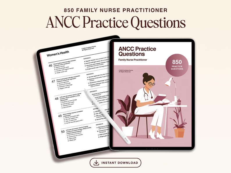 ANCC FNP Exam Prep 2026 – Nurse Practitioner Practice Questions ...