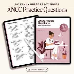 ANCC FEP Exam Prep 2025 - Praktische Fragen für Krankenschwester, EP Arbeitsleitfaden, digitaler Download pdf, druckbare Bewertungsblätter