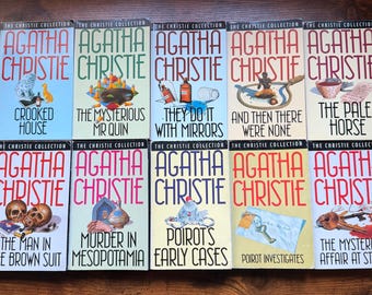 Vintage Agatha Christie Paperback book The Christie Collection various to choose from Miss Marple Hercule Poirot and others to choose from