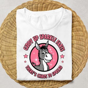 Sparkle Farts, png Chaos om grappig ezelontwerp te verspreiden | Sarcastische westernpaardkunst voor BFF, verjaardag, moeder, wenskaart, shirt