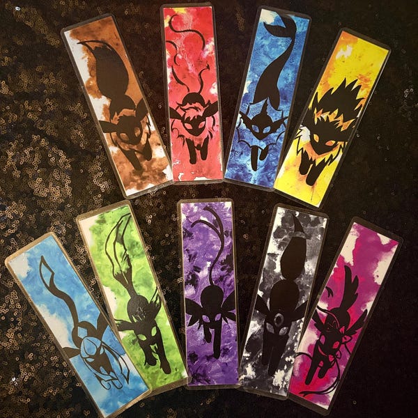 Eeveelutions Bookmarks