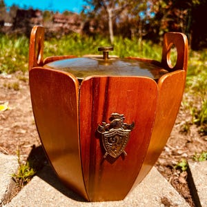 Antique ice bucket