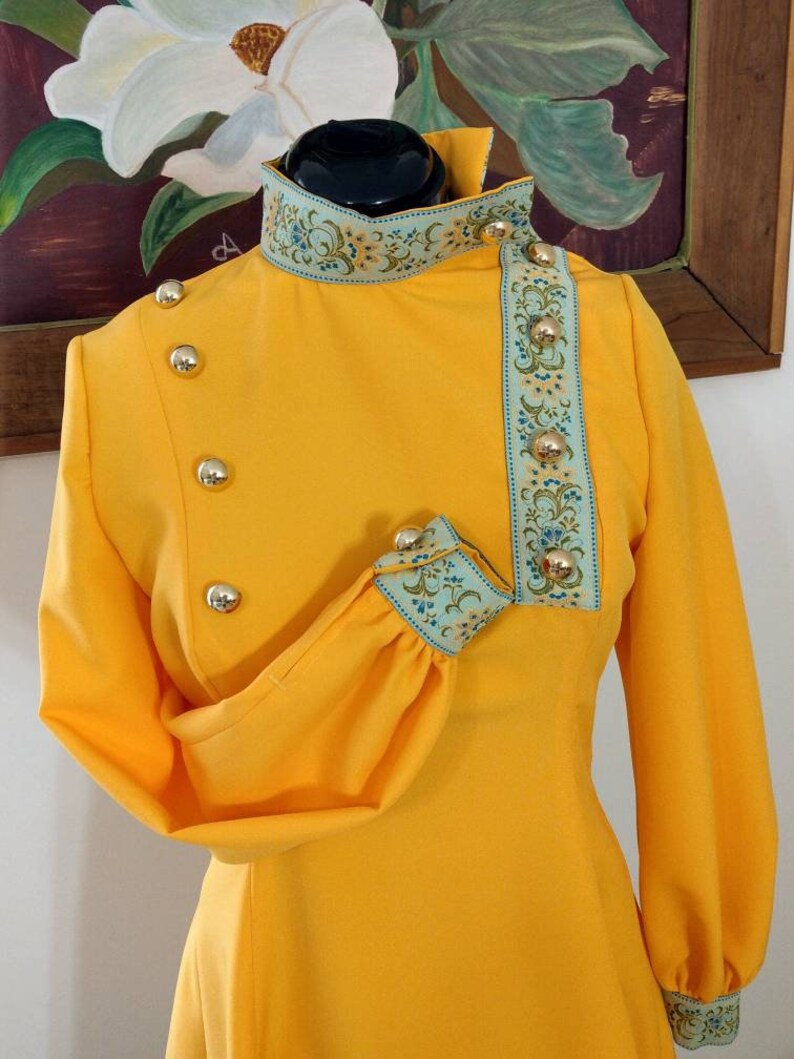 1960s Style A Line Retro Nehru Replica Fan Club Dress Etsy Il 794xN.3514984568 Efsa