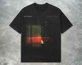 Deftones Koi No Yokan Tour T-Shirt – Y2K Nu-Metal Band Tee