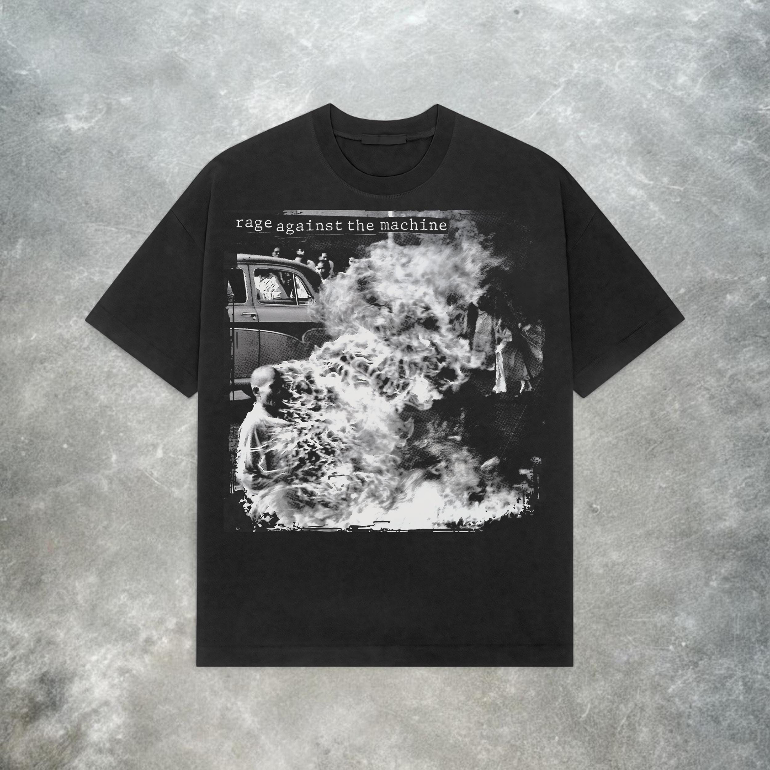 Vintage Y2K Rage Against the Machine T-shirt – 100% Cotton Band