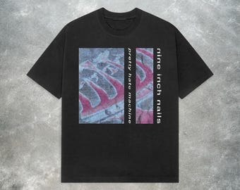 Nine Inch Nails Tee - Y2K Vintage Band Shirt - Etsy