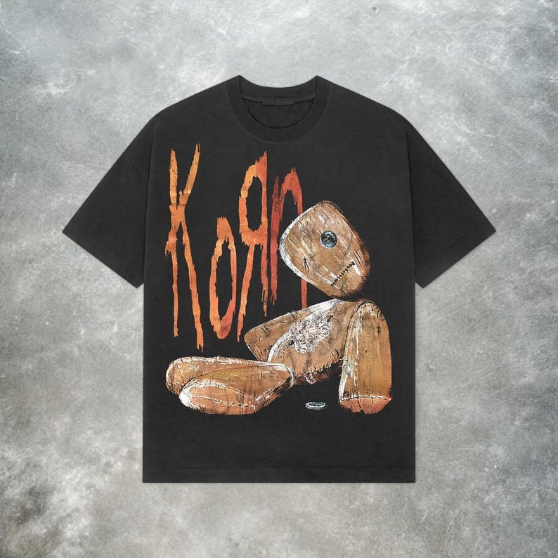 Korn - Issues Tee: Y2K Vintage Metal Band T-Shirt image 1