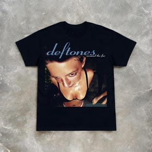 Deftones - Vintage Around The Fur - T-shirt en métal nu de l'an 2000 - Chemise 100 % coton - Esthétique streetwear grunge