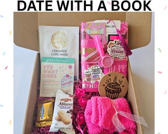 Blind Date With a Book - Birthday Book Box, Gift For Reader