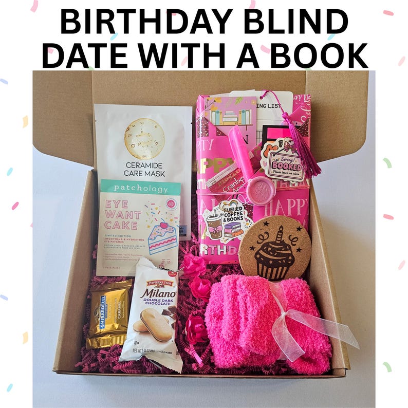 Blind Date With a Book - Birthday Book Box, Gift for Reader - Etsy