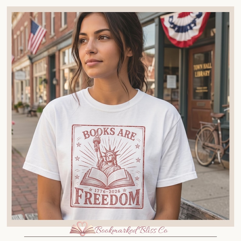 america 250 tshirt patriotic book lover shirt with statue liberty reading design
