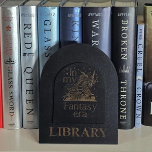 Personalized library sign bookish library sign custom name library sign Gift for Book Lover book nook sign bookcase sign Skeleton Sign