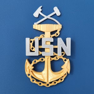 US Navy Chief Damage Controlman DC Anchor