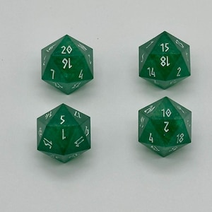 Custom D20 Dice Collection 2