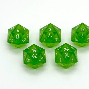 Custom D20 Dice Collection 1