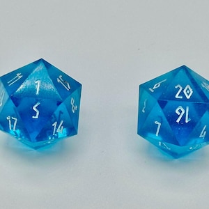 Custom D20 Dice Collection 3