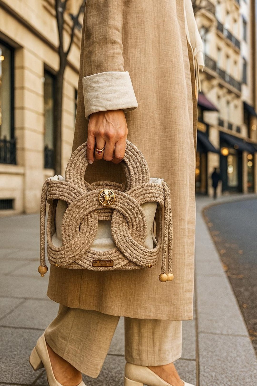 Handmade Woven Knot Rope Bag, Tote , Wholesale - Etsy