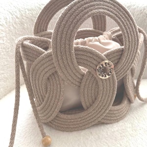 Handmade Woven Knot Rope Bag, Tote , Wholesale - Etsy